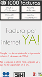 Mobile Screenshot of 1000facturas.com